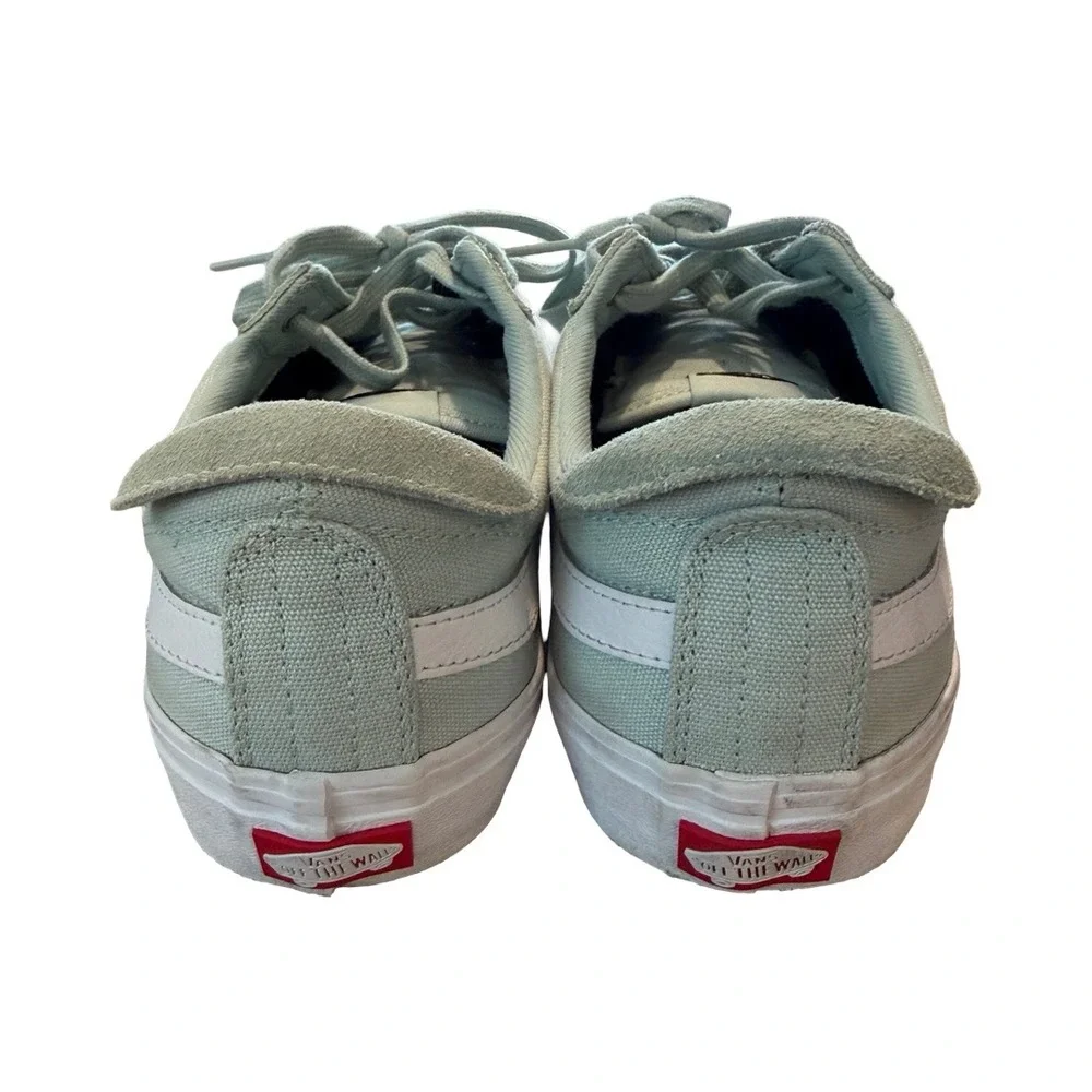 Vans Style 112 Pro Mint Green Suede Canvas Skate Shoes Mens 11 721454